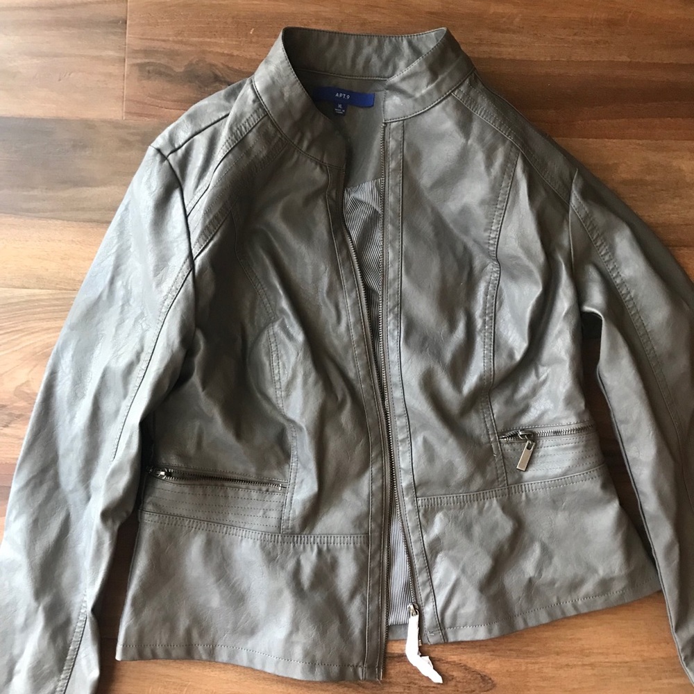 Leather jacket